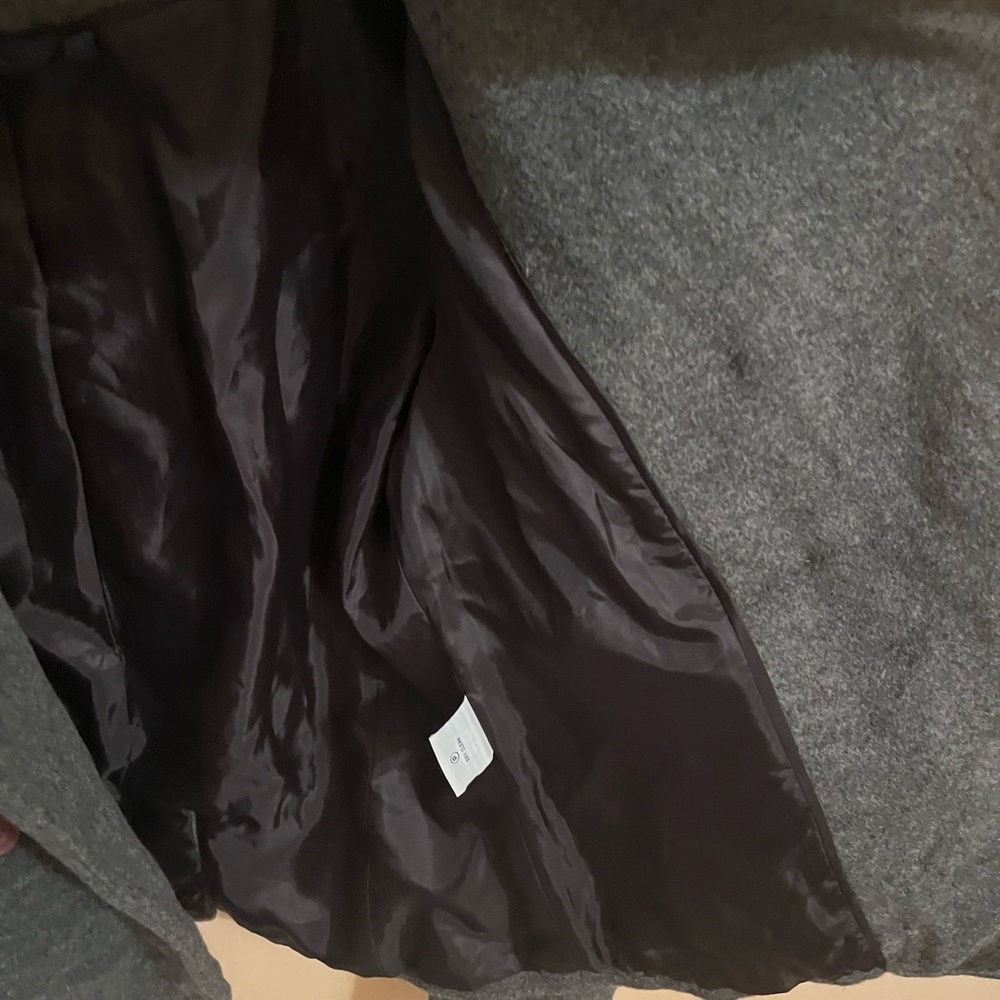 LAST CHANCE | Boden Wool Double Breasted Peacoat in Gray - Picture 7 of 9